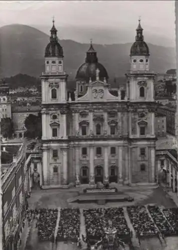 Österreich - Österreich - Salzburg - Dom und Jedermann-Festspiel - ca. 1965