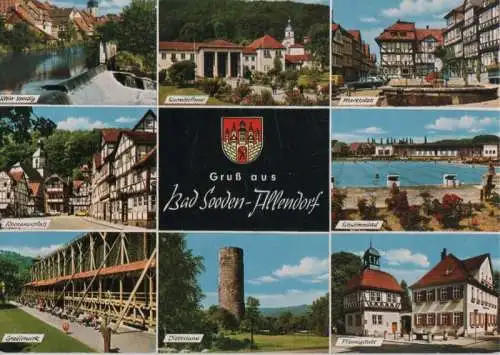 Bad Sooden-Allendorf - u.a. Schwimmbad - ca. 1975