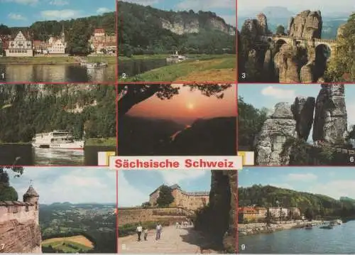 Sächsische Schweiz - u.a. Bad Schandau - ca. 1990