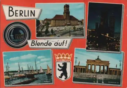 Berlin, Westteil - u.a. Rathaus Schöneberg - 1975