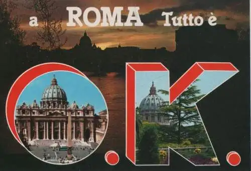 Italien - Rom - Roma - Italien - O.K.