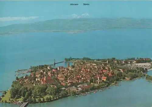 Lindau Bodensee Luftbild - ca. 1985