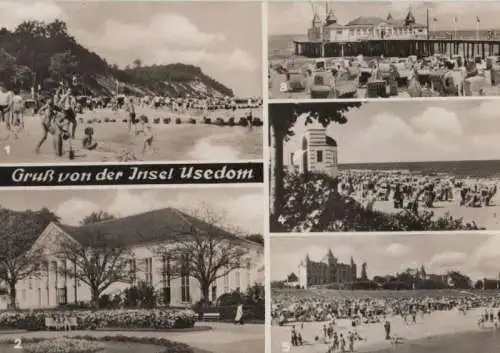 Usedom - u.a. Heringsdorf, Kulturhaus - 1972