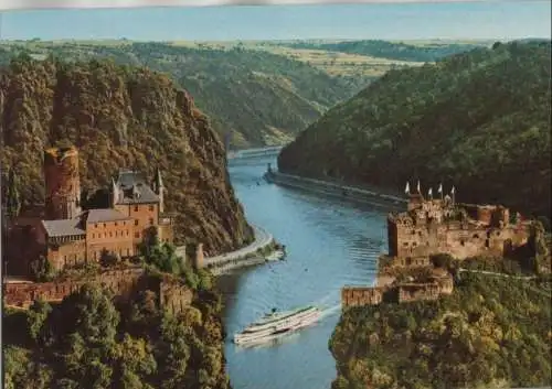 Loreley - Katz und Rheinfels - Bildmontage - ca. 1980