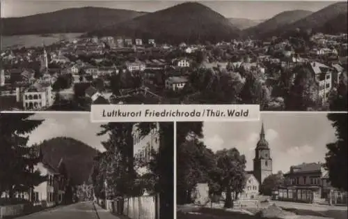 Friedrichroda - 3 Teilbilder - 1971