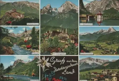 Berchtesgadener Land - u.a. Hintersee - 1967