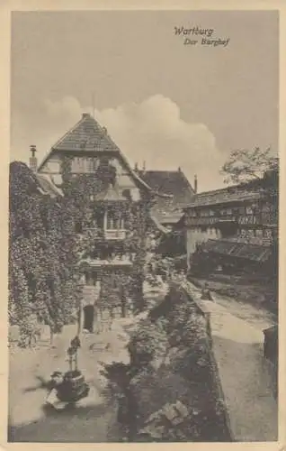 Eisenach - Wartburg, Burghof