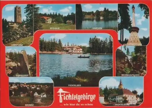 Fichtelgebirge - u.a. Fichtelsee - ca. 1980