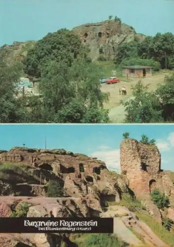 Blankenburg - Burgruine Regenstein - 1977