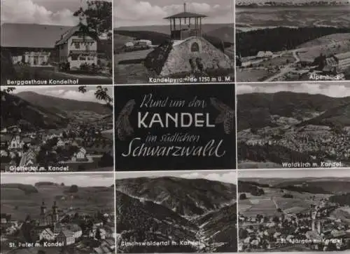 Kandel - u.a. Kandelpyramide - 1968