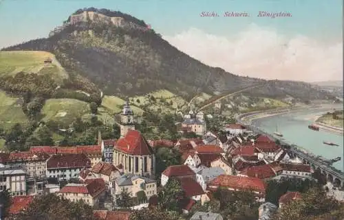 Sächsische Schweiz - Königstein - ca. 1925