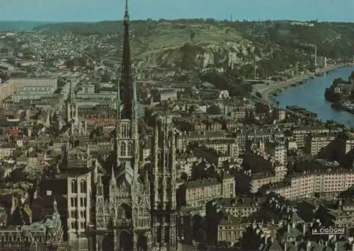 Frankreich - Frankreich - Rouen - Aerial view - 1972