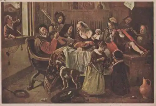 Jan Steen - Le Famille Joyeuse - 1959