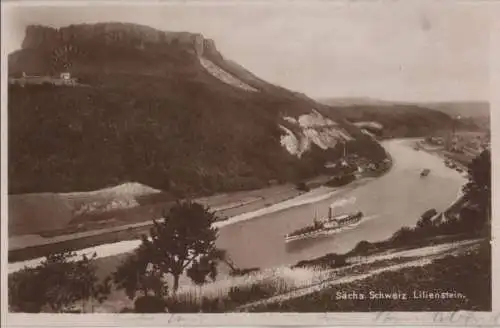 Sächsische Schweiz - Lilienstein - 1930