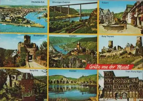 Mosel - u.a. Deutsches Eck - ca. 1970