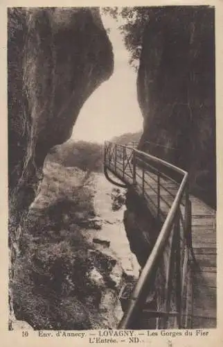 Frankreich - Lovagny - Frankreich - Les Gorges du Fier