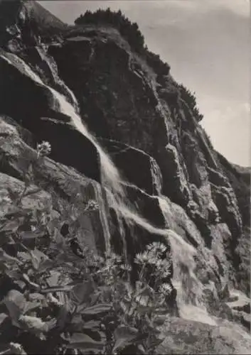 Slowakei - Tschechien - Vysoke Tatry - Hohe Tatra - Vodopad Skok c doline Mlynica - ca. 1965