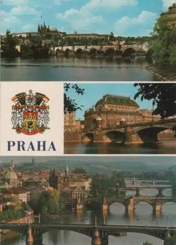 Tschechien - Tschechien - Prag - Praha - 3 Teilbilder - 1981