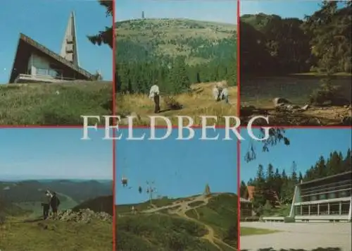 Feldberg - mit 6 Bildern - ca. 1985