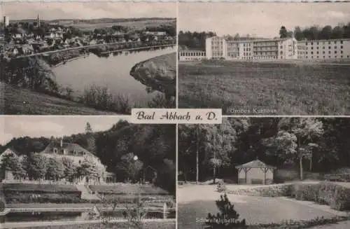 Bad Abbach - 4 Teilbilder - 1962