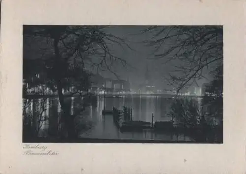 Hamburg - Binnenalster - 1938