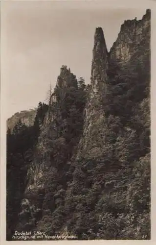 Bodetal - Hirschgrund - ca. 1955