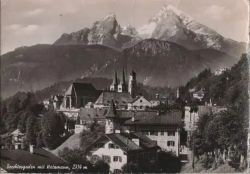 Berchtesgaden - mit Watzmann - ca. 1965