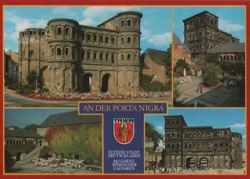 Trier - an der Porta Nigra - ca. 1985