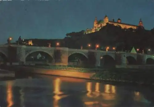 Würzburg - Alte Mainbrücke - 1967