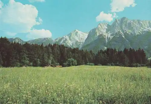 Garmisch-Partenkirchen - Alpspitze u. Waxensteine - ca. 1980