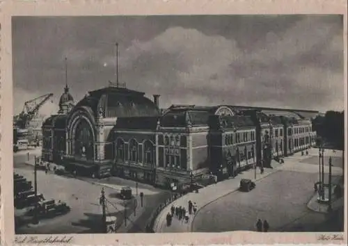 unbekannter Ort - Am Hauptbahnhof - ca. 1955