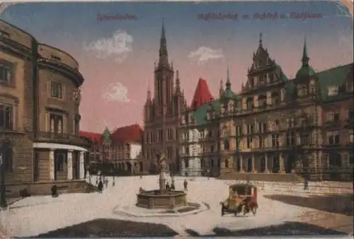 Wiesbaden - Schloßplatz - ca. 1920