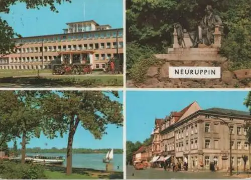 Neuruppin - u.a. Dampferanlegestelle - 1979