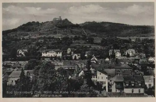 Bad Blankenburg - mit Allianzhäusern - 1939