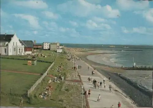 Norderney - Promenade am Westbad - ca. 1975