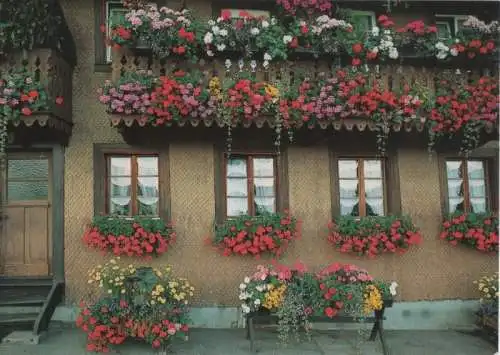 Schwarzwald - Schwarzwaldhaus, Fassade - ca. 1985