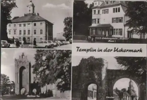 Templin - u.a. Berliner Tor - 1981