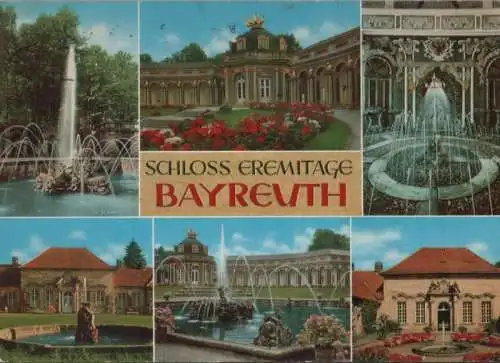 Bayreuth - 6 Teilbilder - 1971