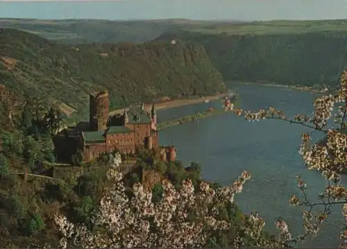 St. Goarshausen - Burg Katz und Loreley - ca. 1980