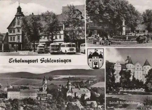 Schleusingen - mit 4 Bildern - ca. 1975