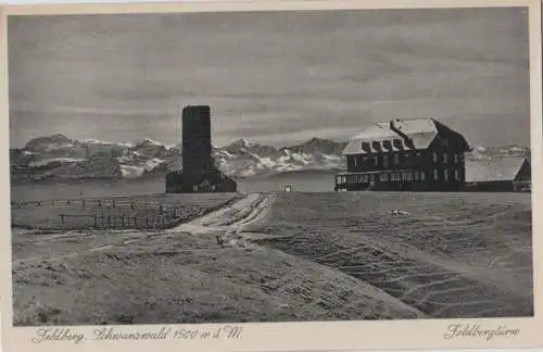 Feldberg / Schwarzwald - Feldbergturm - ca. 1955