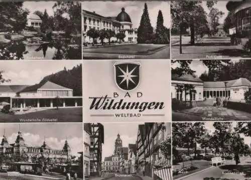 Bad Wildungen - u.a. Fackelteich - 1970