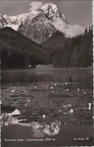 Riessersee - gegen Zugspitzgruppe - 1962