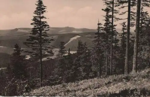 Rennsteig - Blick vom Kickelhahn - 1957