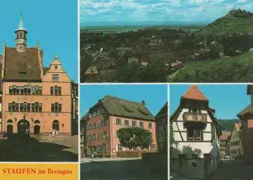 Staufen - mit 4 Bildern - ca. 1980