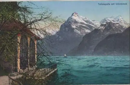 Schweiz - Schweiz - Urirotstock - mit Tellskapelle - ca. 1925