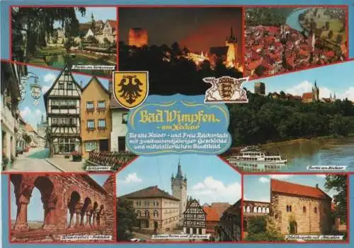 Bad Wimpfen - 8 Teilbilder - 1994