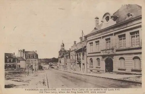 Frankreich - Varennes-en-Argonne - Frankreich - Place Latry