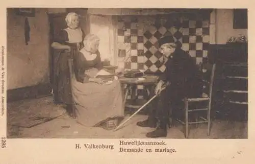 Guinea - H. Valkenburg - Demande en mariage