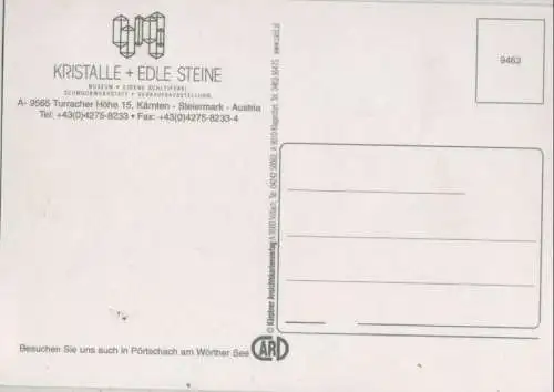 Kristalle und edle Steine Zirbenhof